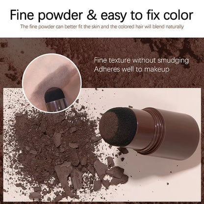 Black Brown Hairline Powder Waterproof Hair Dye Contour Stick Instantly Conceals Hair Root Forehead Clavicle Face Shadow Makeup