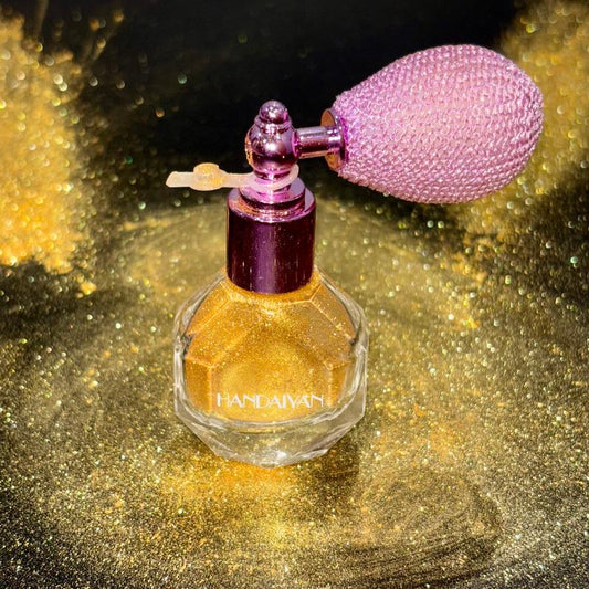 Highlighter Powder Spray Magic Shimmer - for Body, Hair, Face, Lips - Sparkle Glitter Highlighter Makeup Powder - Lightweight - Long Lasting or Women Halloween Party or Daily Wear